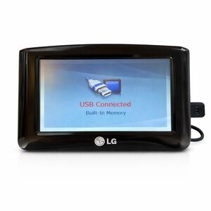 LG LNS40 Portable GPS Navigator w/ USB Built-In Memory | 4” Screen